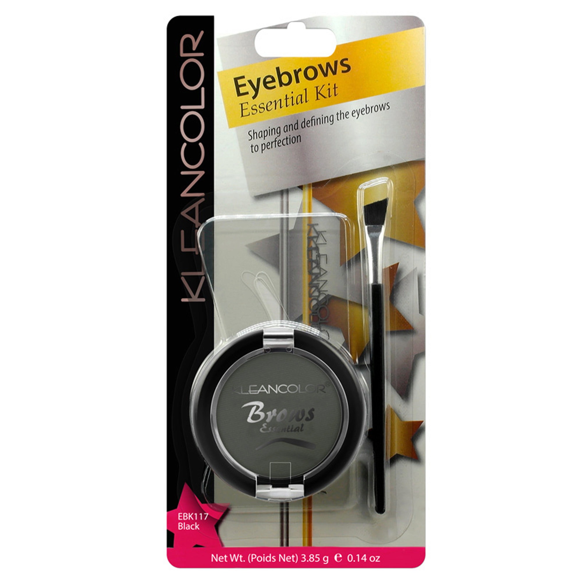 KleanColor Eyebrow Kit in Black