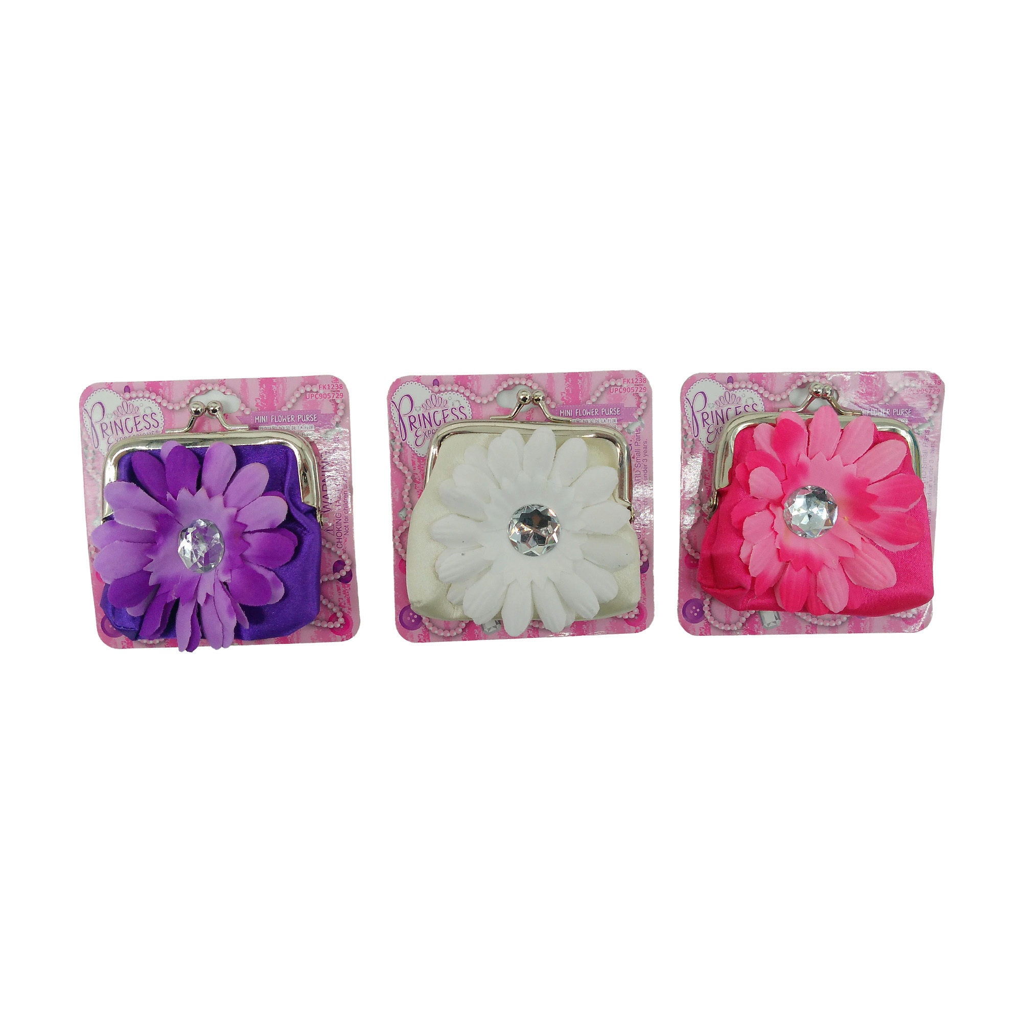 Flower Coin Purse in Assorted Colors