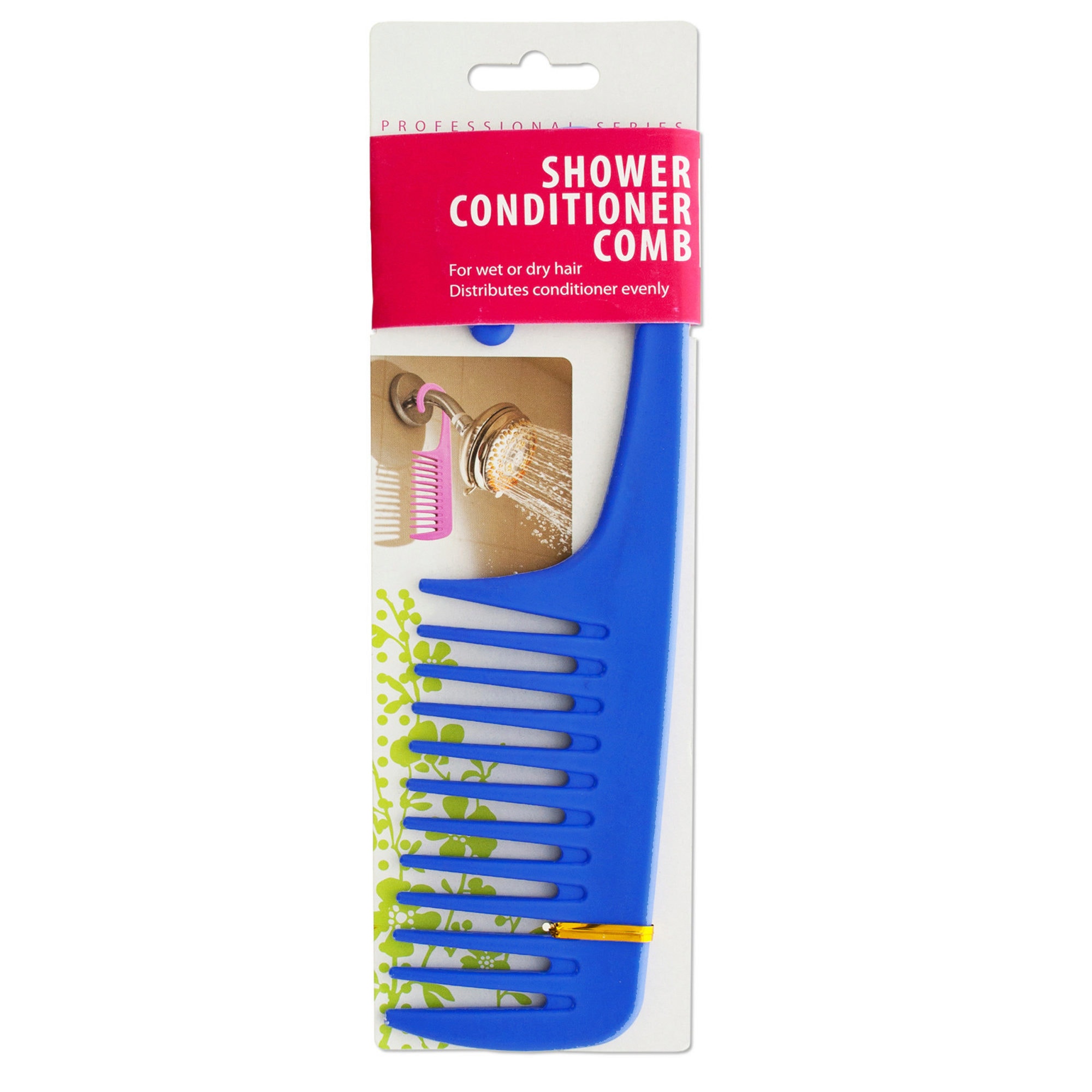 Shower Conditioner Comb with Hook