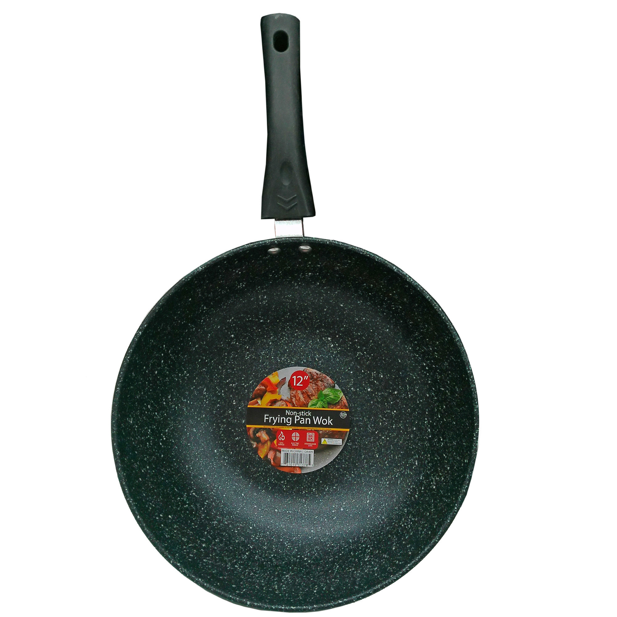 12.2″ Multi-Purpose Nonstick Pan Wok with Helper Handle