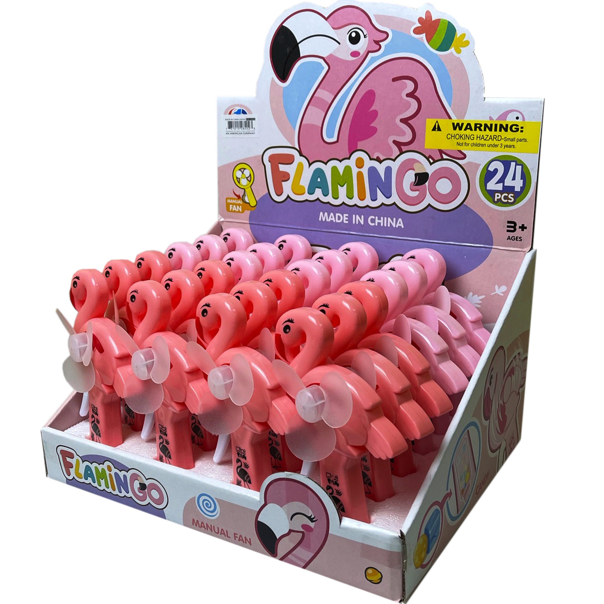 Flamingo Hand Fan